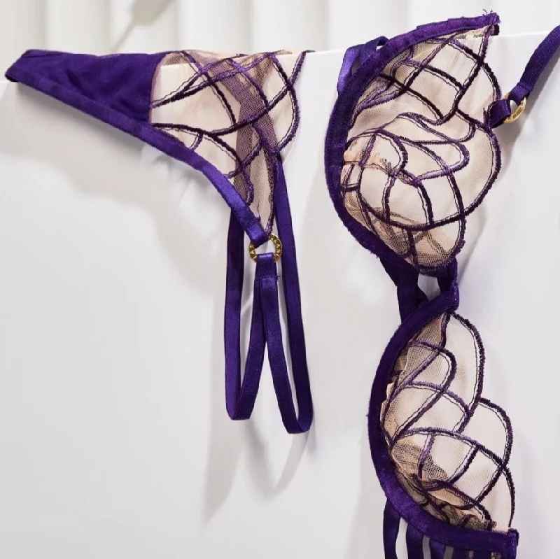 Buy Today Bluebella Beatrix Wired Bra in Acai Purple 42404bl