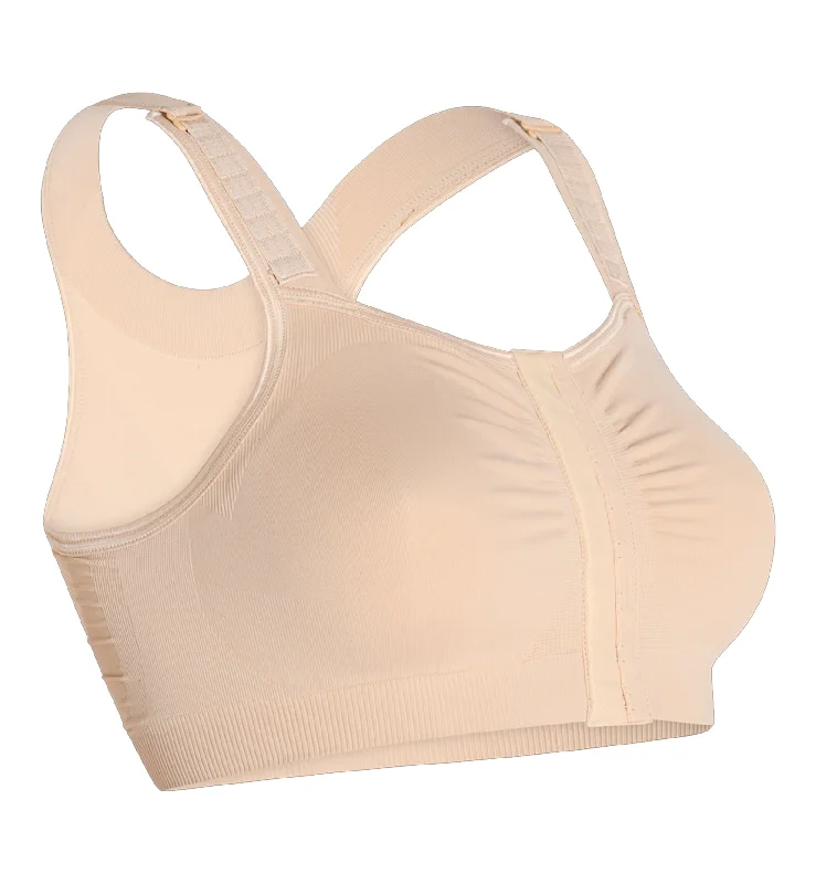 Early Bird Discount Carefix Mary Front Close Post-Op Bra (3343) - Nude