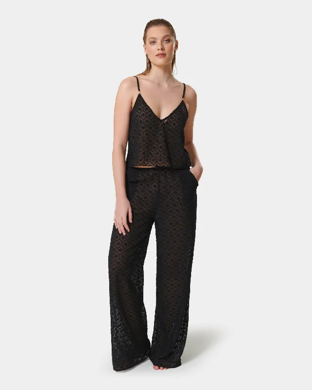 Weekend Savings Spectacular Weekend Savings Spectacular Cassat Cami & Trouser Set Black