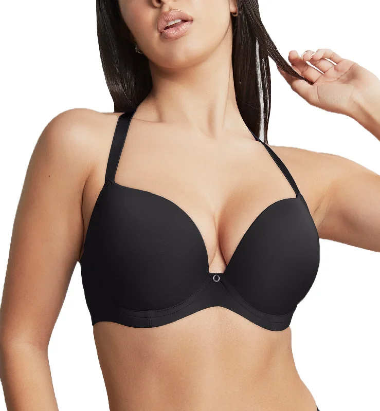 Sale Alert Cleo by Panache Faith Molded Plunge Underwire Bra (10666) - Noir