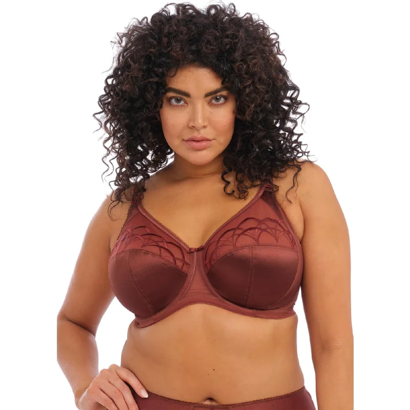 Now Available Cate Underwire Full Cup Banded Bra EL4030 - Dark Copper
