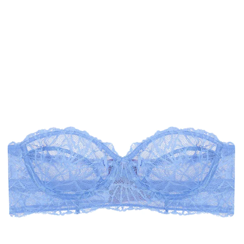 Weekend Specials to Cherish Dora Larsen Lena Graphic Lace Strapless Bra