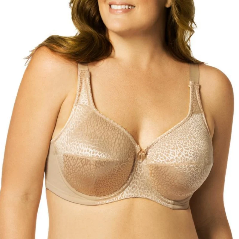 Today Only Leopard Lace Underwire Bra 2211 - Nude