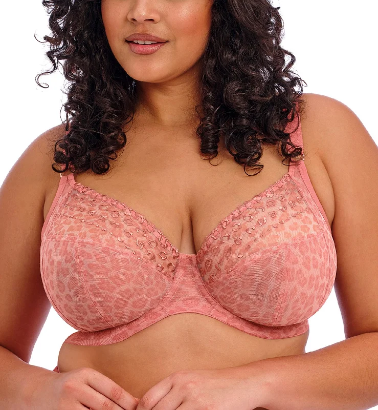 Unbeatable Prices Elomi Matilda Banded Plunge Underwire Bra (8900) - Rose Leo