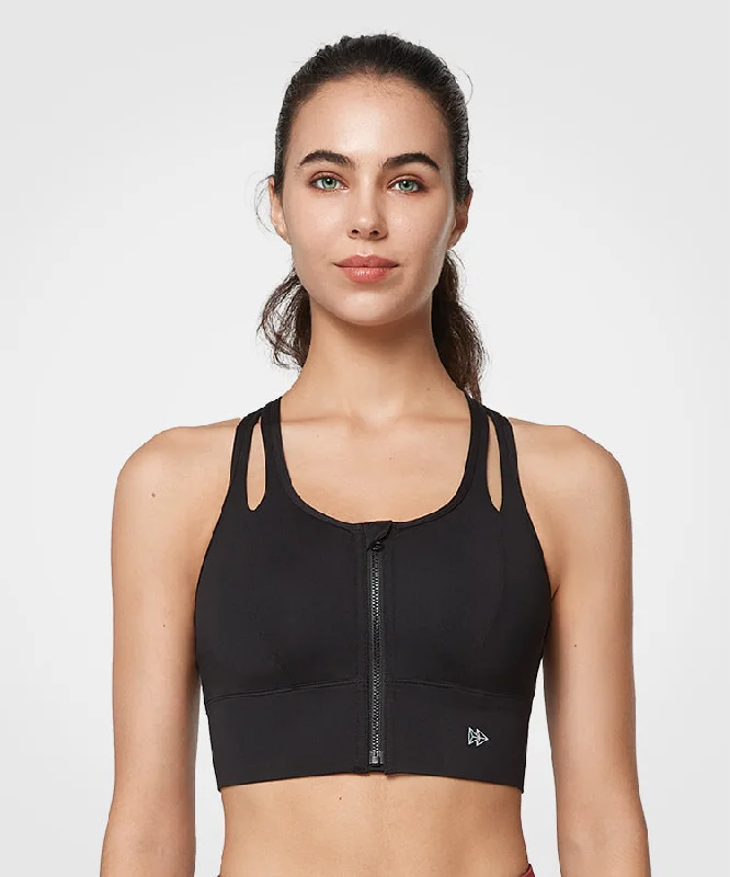 Lowest Price Enfold Longline Hollow Racerback Padded Running Bra | Women's High Support Sports Bra Lowest Price Enfold Longline Hollow Racerback Padded Running Bra | Women's High Support Sports Bra