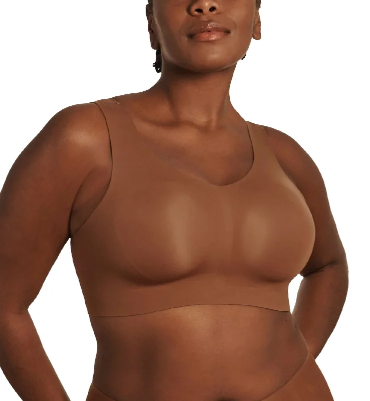 Amazing Deals Evelyn & Bobbie DEFY V-Neck Bralette w/ Removable Pads (1728) - Clay Amazing Deals Evelyn & Bobbie DEFY V-Neck Bralette w/ Removable Pads (1728) - Clay