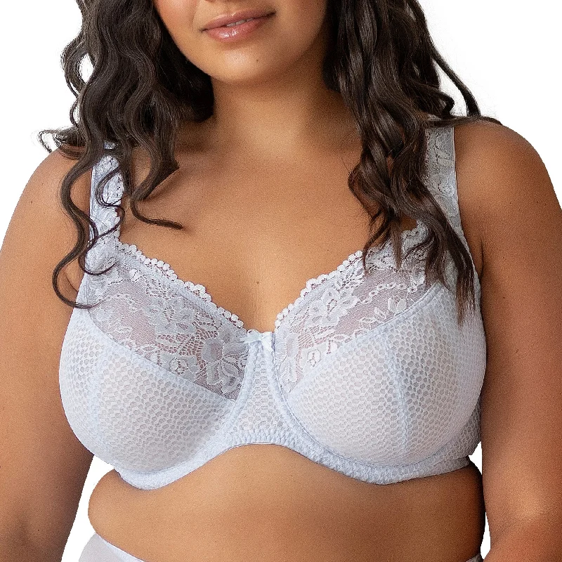 Weekend Discounts to Indulge In Serena Lace Underwire Bra B2761 - Steel Blue