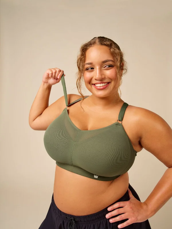 Massive Savings Full Coverage Bra - Deep Lichen Green