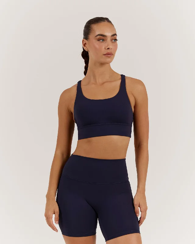 Savings Alert LUXE STRAPPY BRA - DEEP NAVY