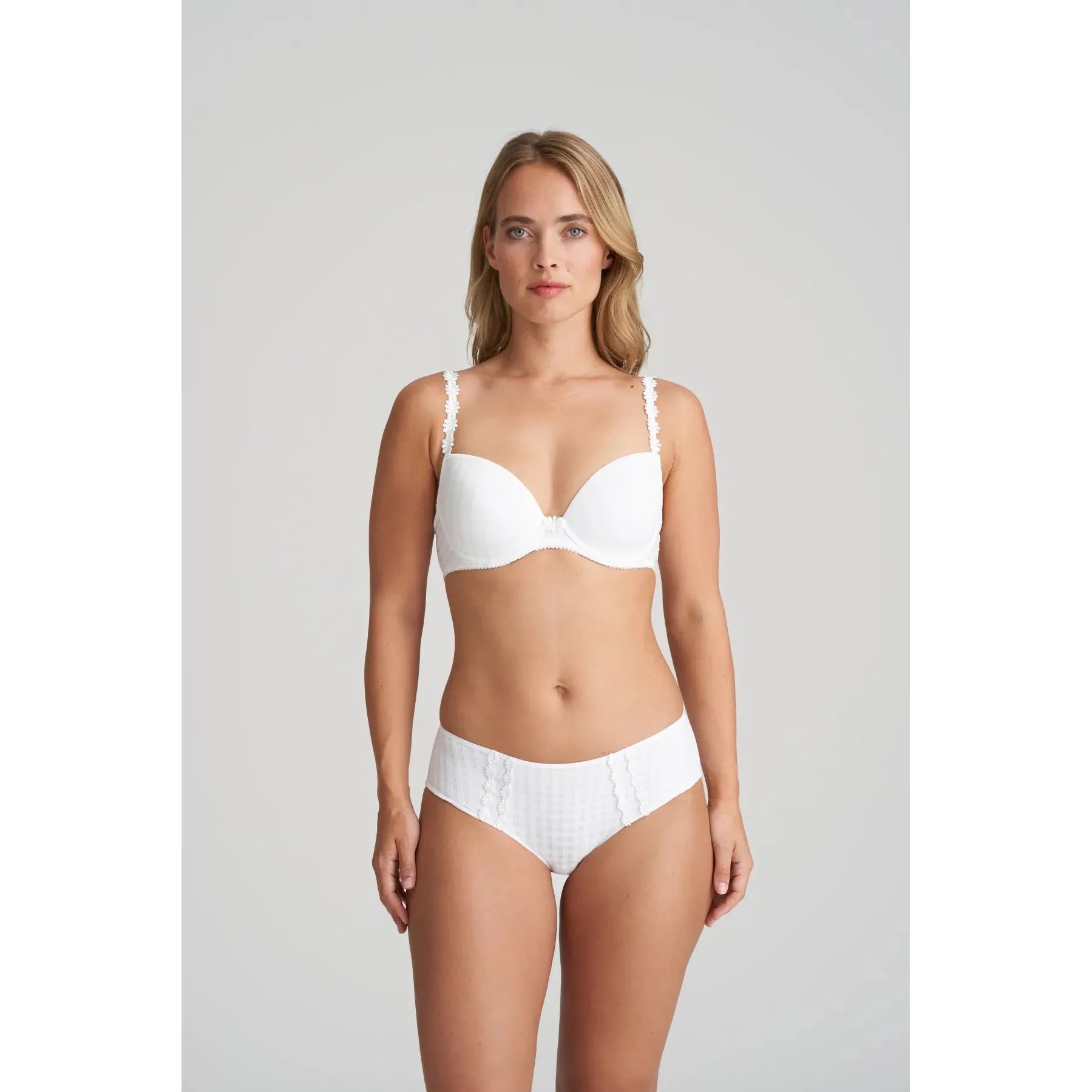 Deal of the Day Marie Jo Avero Padded Plunge Bra in White