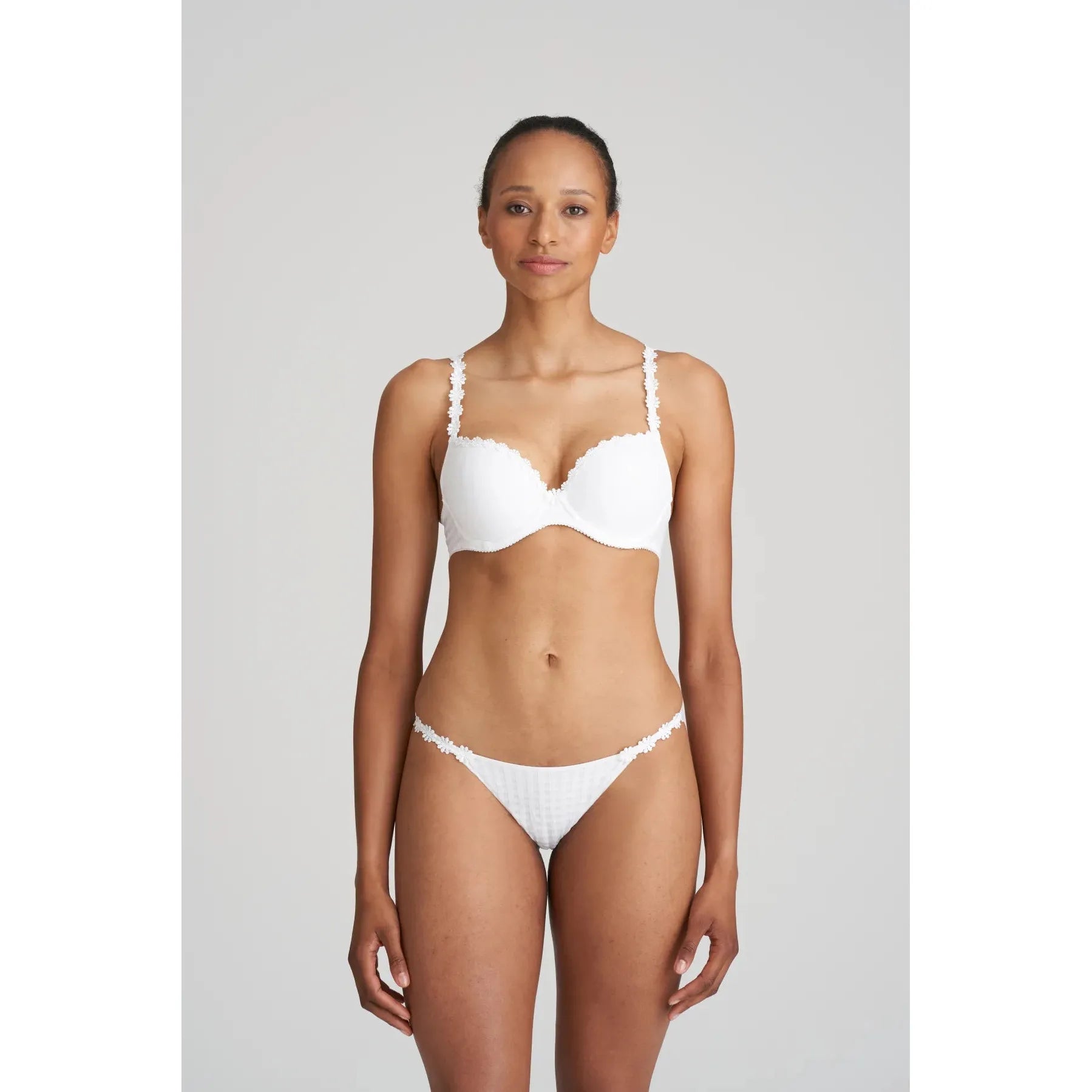 Low Price Marie Jo Avero Push Up Bra in white