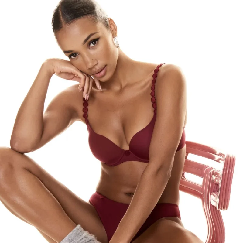 Flash Sale Marie Jo Tom Padded Heart Shape Bra in Peony Pink 0120826