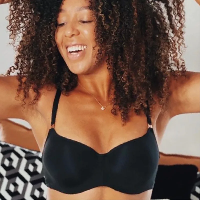 Take Advantage Mia Bra Black B-DD Cup
