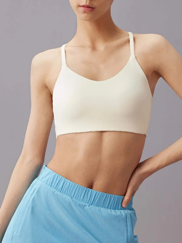 Final Clearance NEIWAI ACTIVE X NYCB Mousse Fixed Cup Light Support Sports Bra