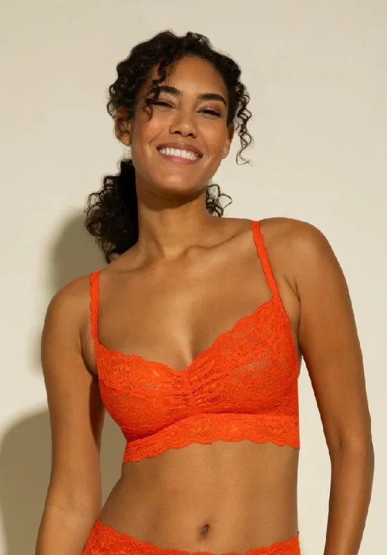 Limited Time Never Say Never Sweetie Soft Bralette in Sicilian Orange