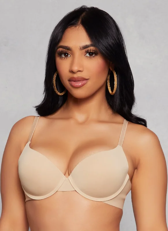 Final Markdown Solid Basic Plunge Bra