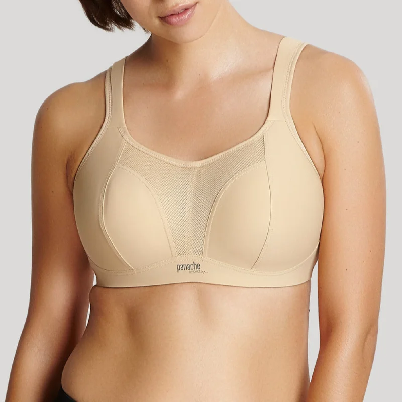 Last Chance Non Wired Sports Bra 7341 - Latte