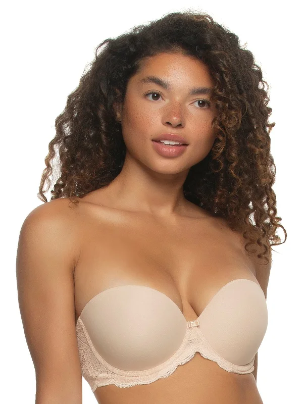 Weekend Discounts to Snag Peridot Strapless Push Up Bra