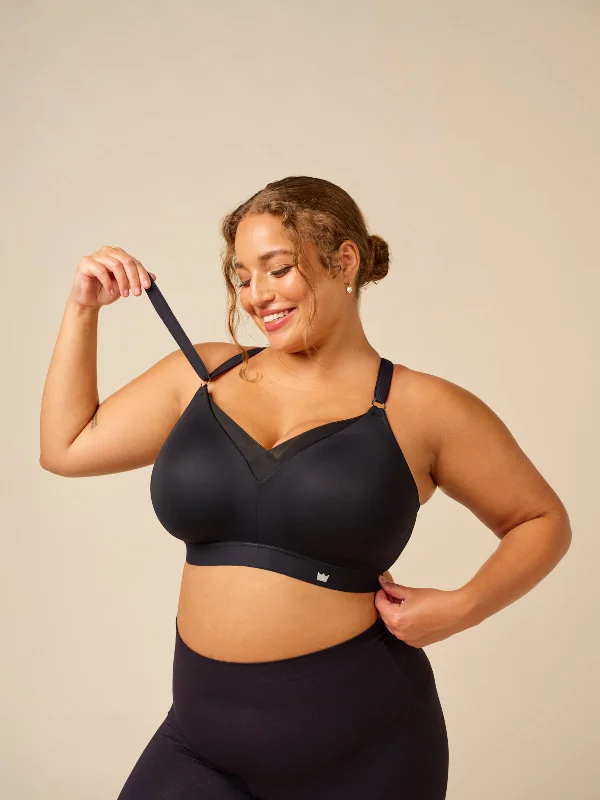 Pay Less Plunge Bra - Black