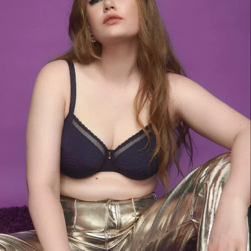 Exclusive Access Prima Donna Twist Yelapa Full Cup Bra 0142390 in Majestic Blue