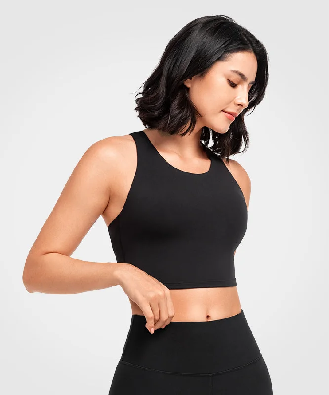 Price Break Shift Scoop Neckline Strappy Padded Yoga Bra | Women's Light Support Sports Bra Price Break Shift Scoop Neckline Strappy Padded Yoga Bra | Women's Light Support Sports Bra