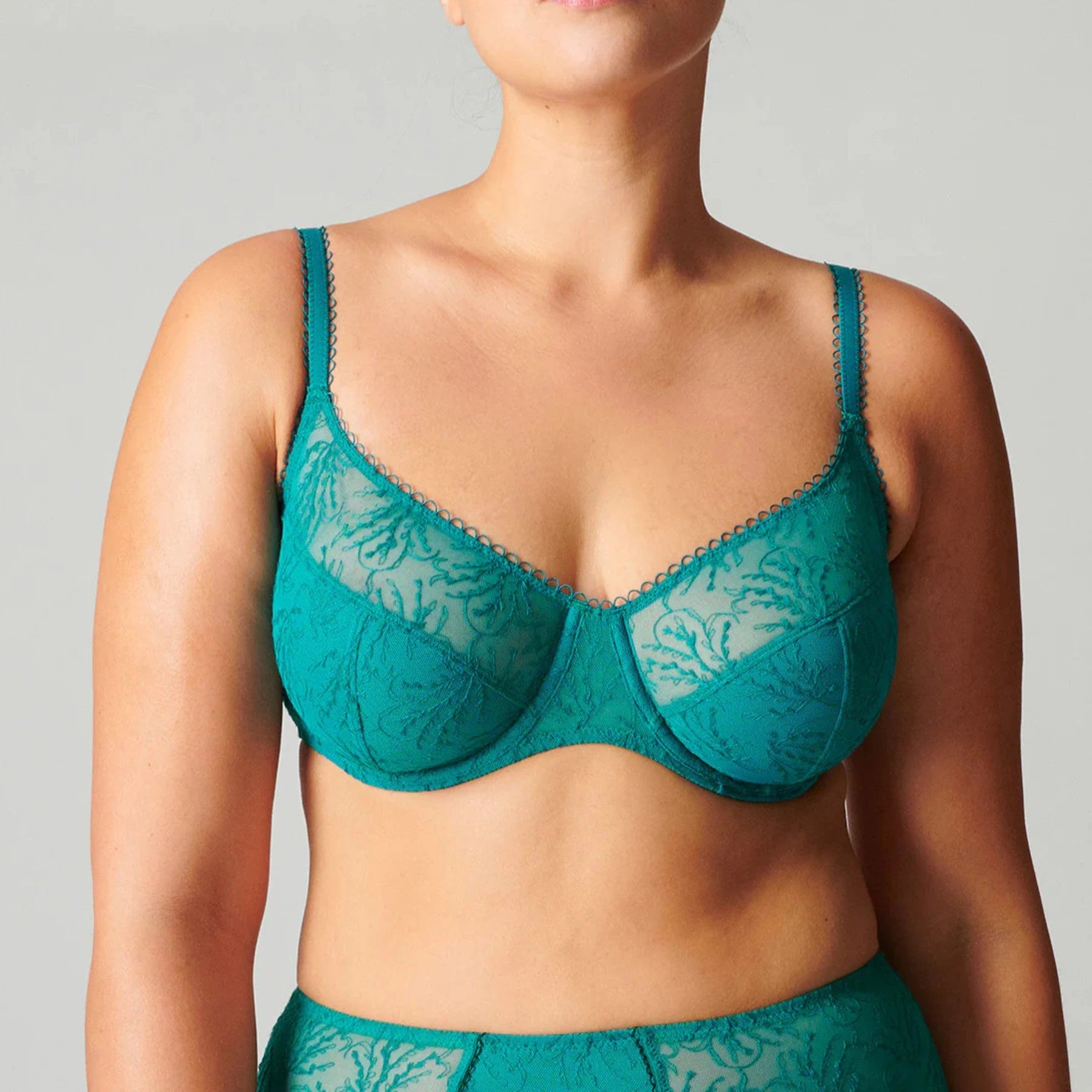 Price Blitz Opaline Full Cup Bra  1B2320 - Emerald Green