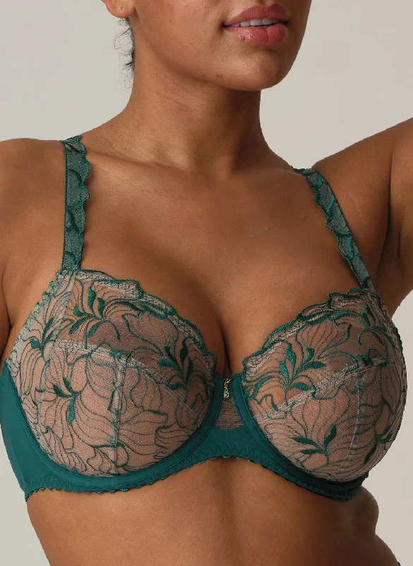 Limited Availability Springdale Jasper Green Full Cup Bra
