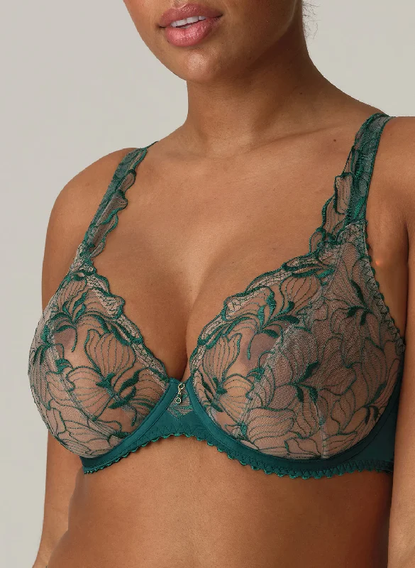 The Best Prices Springdale Jasper Green Plunge Bra