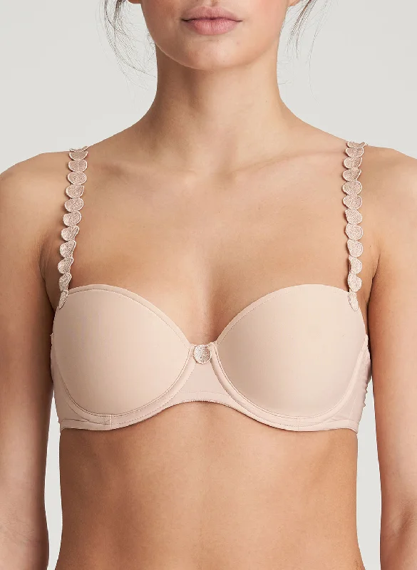 Act Now Tom Caffe Latte Padded Balcony Bra
