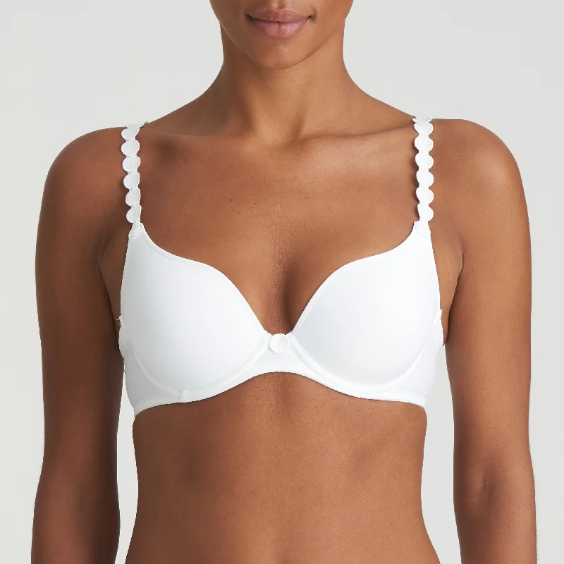 Special Savings Tom White Padded Bra Heartshape