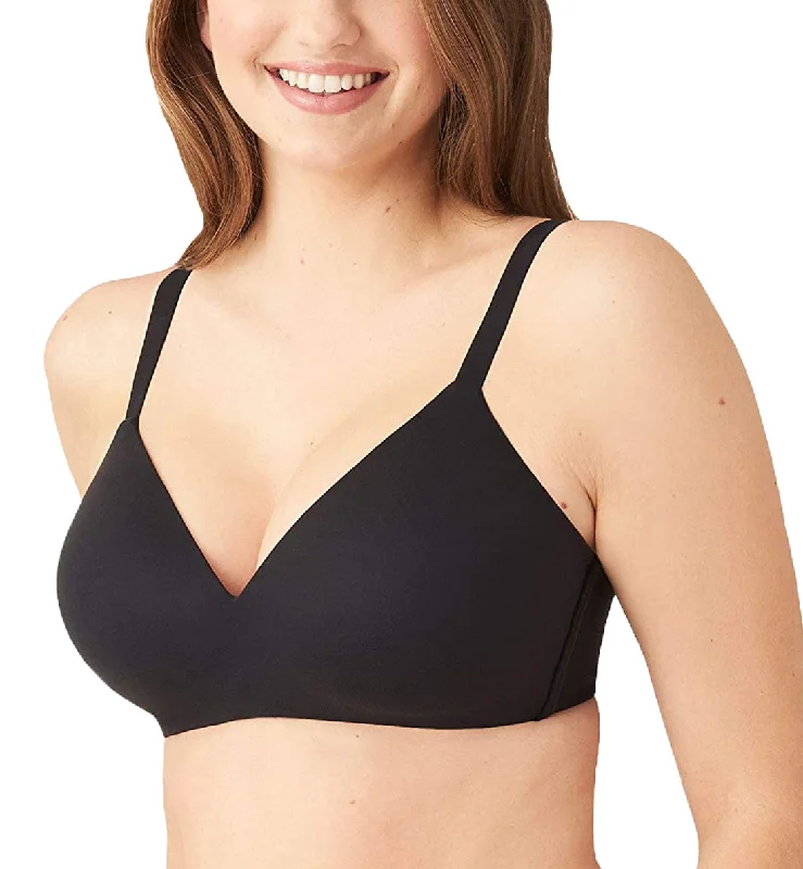 Value Deals Wacoal How Perfect Wire Free Contour T-Shirt Bra (852189) - Black