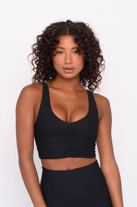Exclusive Deal Winnie Sports Bra - Black