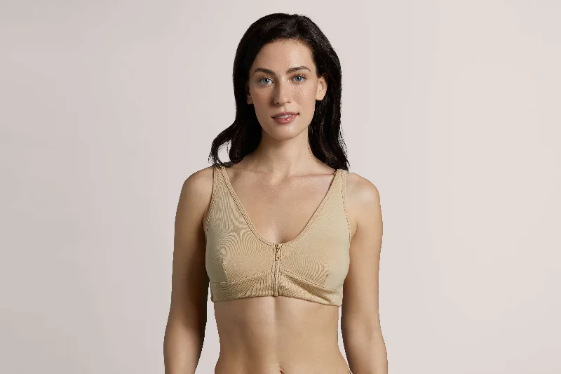 Price Fest Wireless Zip Front Bra